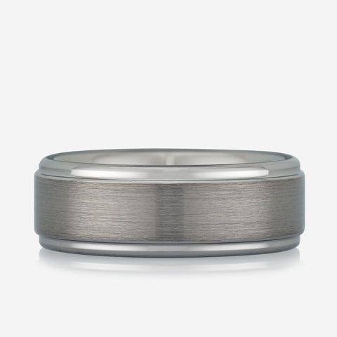 THE THUNDER - Brushed Tungsten Ring